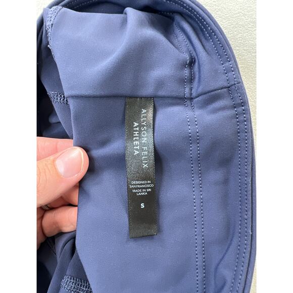 Athleta X Allyson Felix Womens S The Legend Violet Purple Legging Athleisure Gym - Picture 8 of 11